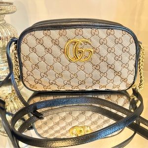 SOLD!!! Authentic Gucci GG Marmont Matelasse Shoulder Crossbody Bag